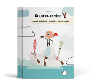 Biomedica Kolorowanka edukacyjna - Przygody wyjątkowo zgranej Rodzinki Narządów