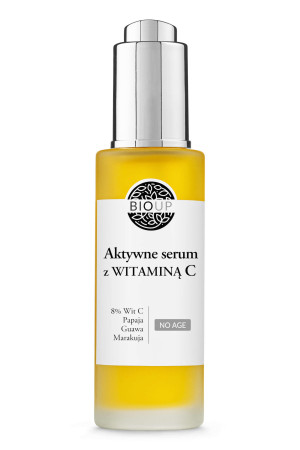 Aktywne serum z witaminą C 8% NO AGE – młodość i blask 30 ml