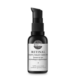 RETINAL Stymulująco-ujędrniające serum z retinalem 0,05%, acmellą i egzosomami CICA 30 ml