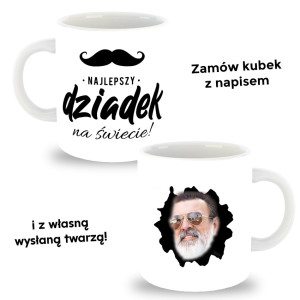Kubek z twoim zdjęciem - Najlepszy Dziadek