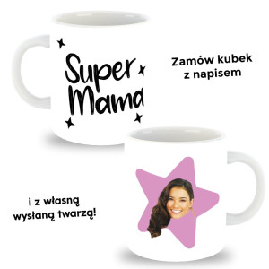 Kubek z twoim zdjęciem - Super Mama