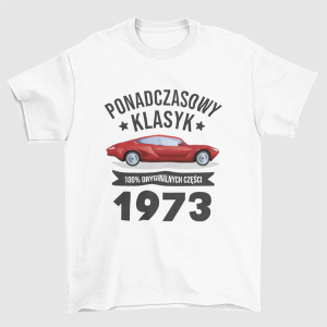 Personalizowana Koszulka na urodziny z własną datą - ponadczasowy klasyk L