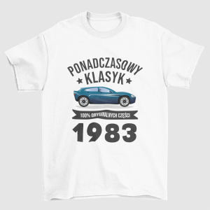 fotoKoszulka na urodziny z własną datą - ponadczasowy klasyk 4 XXL Biały