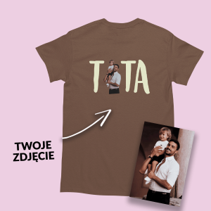 T-shirt ze zdjęciem dla Taty prezent na święta- dzień ojca - XL