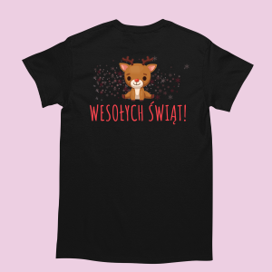 śmieszna Koszulka na prezent wesołych świąt XXL