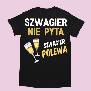 Koszulka na prezent dla szwagra na urodziny XXL