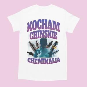Koszulka bootleg z epetem - chińskie chemikalia XXL Biały