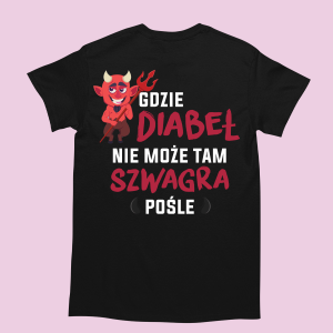 Śmieszna koszulka dla szwagra na prezent XXL