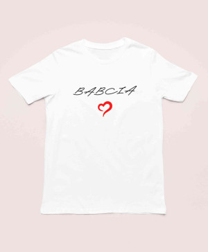 Koszulka na dzień babci - Babcia serce - 3XL