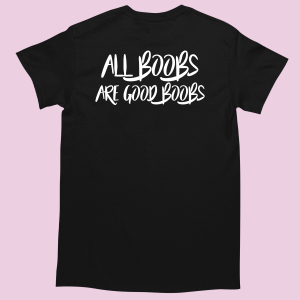 Koszulka bekowa - All boobs are good XXL Czarny