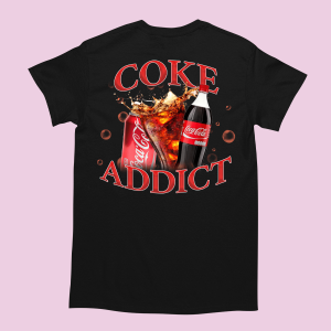 Bekowa Koszulka - Coke addict XXL Czarny