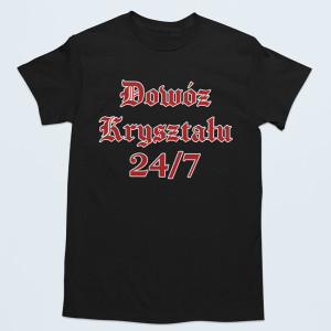 Bekowa Koszulka - Dowóz kryształu 24 do pracy 3XL Czarny