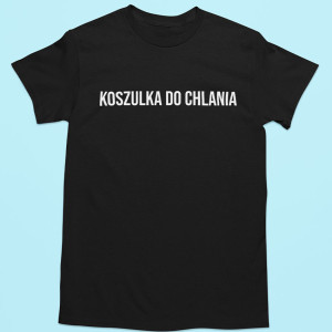 Śmieszna koszulka imprezowa prezent - koszulka do chlania XXL Czarny