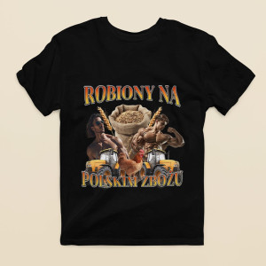 Bekowa Koszulka - Robiony na polskim zbożu XXL Czarny