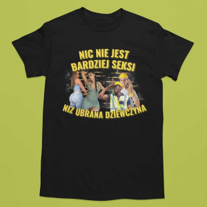 Bekowa Koszulka - nic nie jest bardziej sexy XXL Czarny