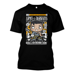 Śmieszna koszulka bootleg - army od Darkness XXL Czarny