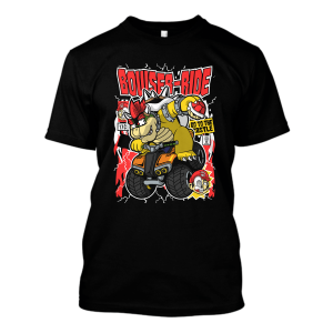 Koszulka bootleg - Bowser Cart L Czarny