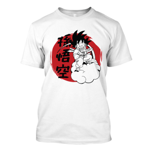 Koszulka anime - Dragon Ball Goku 28 XXL Biały