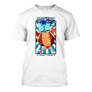 Koszulka anime - One piece. 1 XXL Biały