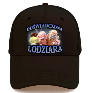 Śmieszna czapka - doświadczona lodziara
