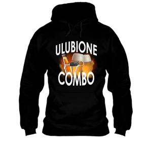 Śmieszna z memami - Ulubione combo piwo auto BLUZA XXL Czarny