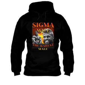 Sigma Male Vintage - bekowa bluza XXL Czarny