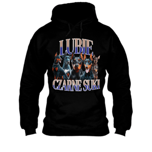 Bekowa na prezent - Lubie czarne suki BLUZA XXL Czarny