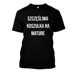 Koszulka bekowa dla maturzysty - Koszulka na mature XXL Czarny