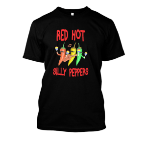 Bekowa koszulka - Red hot silly peppers XXL Czarny