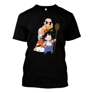 Koszulka Anime - Dragon ball 11 goku XXL Czarny