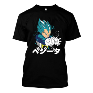 Koszulka Anime - Dragon ball 12 vegeta XXL Czarny