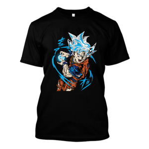 Koszulka z motywem anime - Goku dragon ball 26 M Czarny