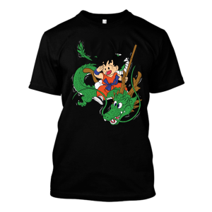 Koszulka Anime - Dragon ball 5 goku XXL Czarny