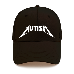Czapka bekowa śmieszna Autism metallica