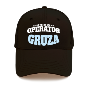 Czapka Moto - Certyfikowany operator Gruza Napis