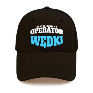 Czapka wędkarska bekowa - Certyfikowany operator wędki