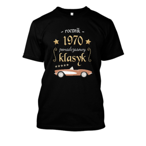 Koszulka urodzinowa - Ponadczasowy klasyk 1970 XXL Czarny