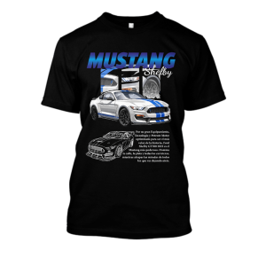 Koszulka bootleg Drift JDM - Ford Mustang Shelby XXL Czarny Przód
