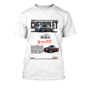 Koszulka bootleg Drift RWD - Chevrolet camaro extremew XXL Biały Przód