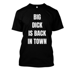 Bekowa koszulka na prezent - Big D is back in town XXL Czarny