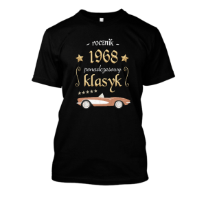 Koszulka urodzinowa - Ponadczasowy klasyk 1968 XXL Czarny