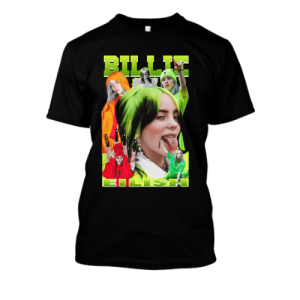 Koszulka merch pop billie eilish1 bootleg 1 XXL Czarny