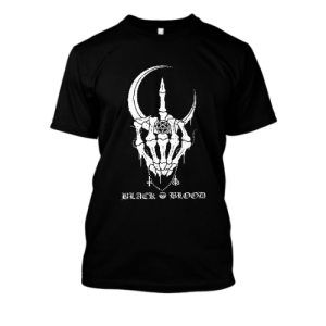 Koszulka merch rock metal black blood XXL Czarny