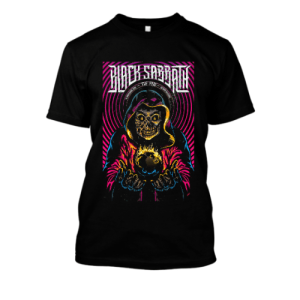 Koszulka merch rock metal black sabbath XXL Czarny