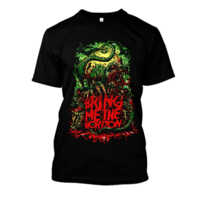 Koszulka merch rock metal bmth 2010 XL Czarny