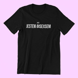 Bekowa koszulka memy - Nie jestem BIseksem XXL Czarny