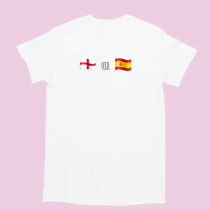 Koszulka finał euro 2024 english or spanish XXL Biały