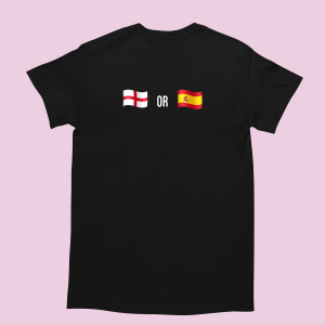 Koszulka finał euro 2024 english or spanish XXL Czarny