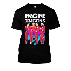 Koszulka bootleg pop - Imagine Dragons XXL Czarny