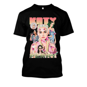 Koszulka bootleg pop - Katy perry XXL Czarny